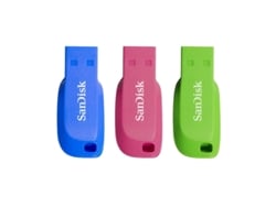 Pendrive SANDISK Cruzer Blade 16GB Pack 3