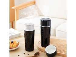 Taza Isotérmica Con Agitador Magnético, 420 Ml, Tamaño Compacto, Ideal Para Viajar. Portátil Y Recargable, Perfecta Para El Hogar, Los Viaje