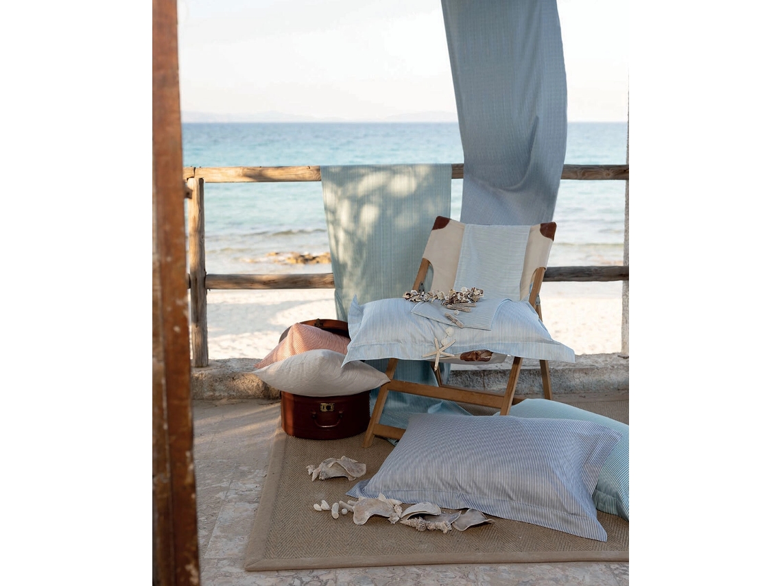 Set Lenzuola Matrimoniale 4pz Dondi Home Ibiza – Raso Di Algodón 300tc, Color Corallo, Made In Italy