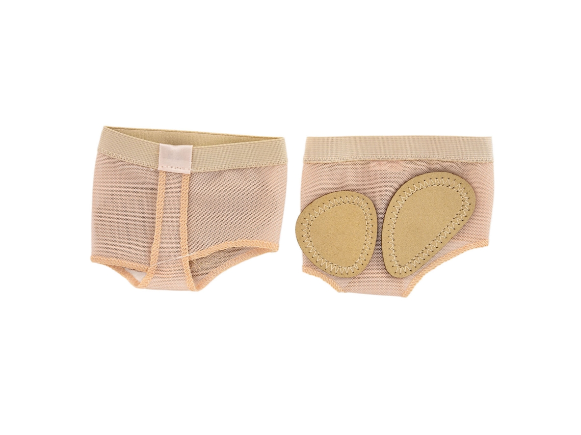 Calcetines De Danza Del Vientre Para Ballet Con Acolchado Protector Transpirable Y Elástico, Talla M/36-37.