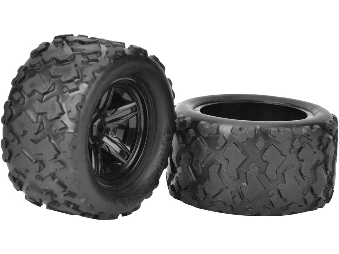 Juego De Ruedas Y Neumáticos De Alta Calidad Para Coches Rc Hs 18301 18302: Duraderos, Resistentes Al Desgaste Y Estables.