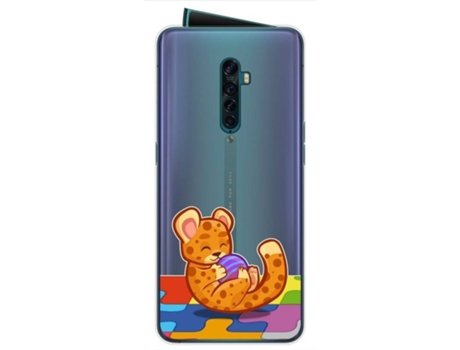 Carcasa Oppo Reno 2 TUMUNDOSMARTPHONE Dibujos Transparente