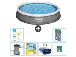 Bestway Piscina Bestway Fast Set Redonda - 396x84 Cm - 7-peças S181