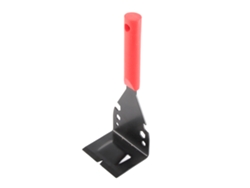 Herramienta compacta de acero inoxidable rojo para retirar ladrillos