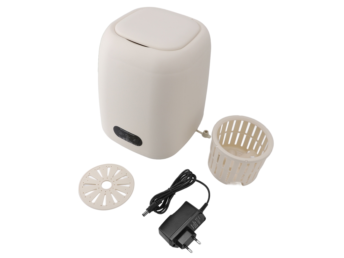 Minilavadora Portátil De 9 Litros Con Centrifugadora Para Apartamentos, Caravanas, Bebés Y Mascotas. Enchufe Europeo De 100-240 V.