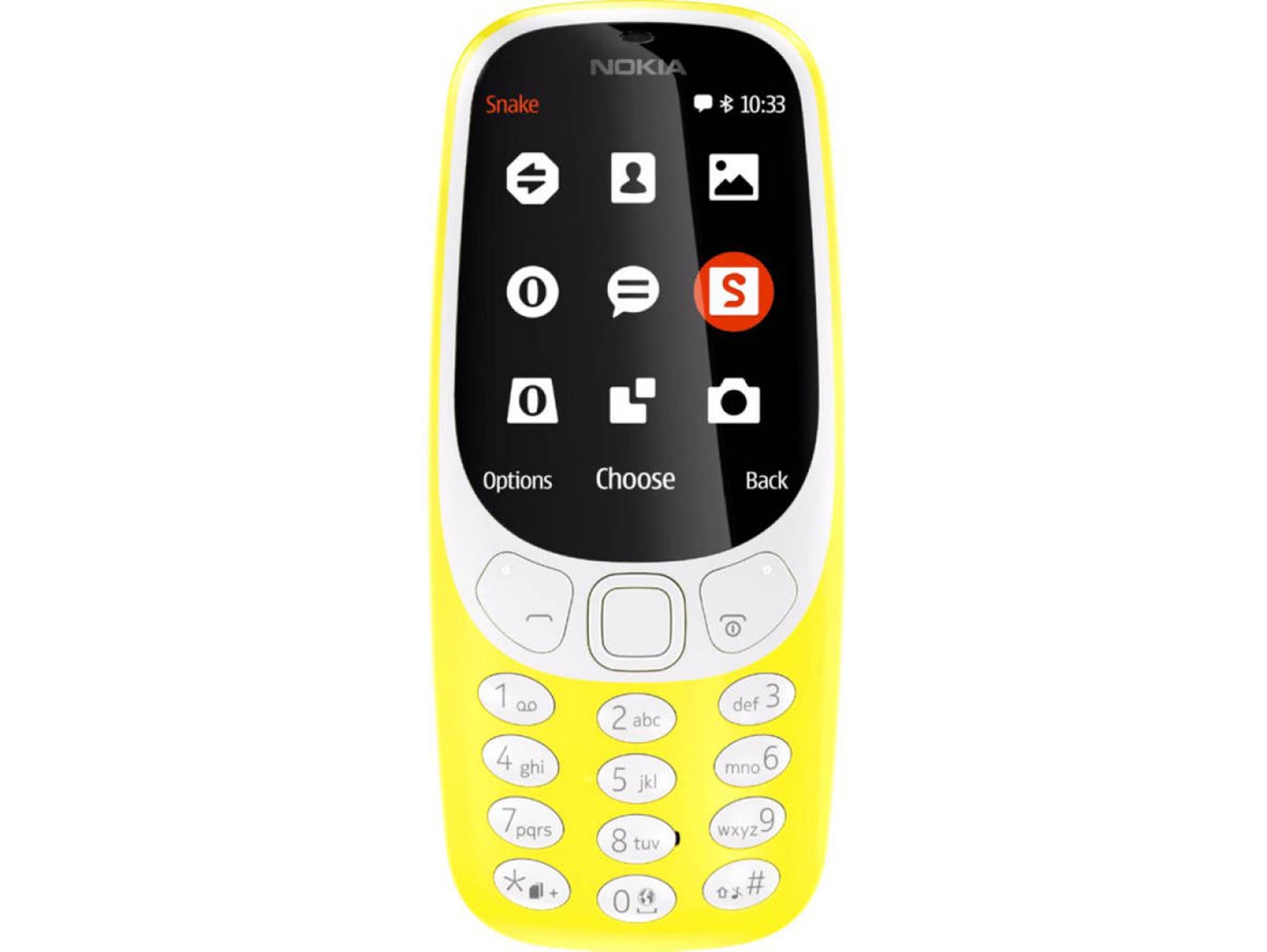 Teléfono móvil NOKIA 3310 (2.4'' - 2G - amarillo)