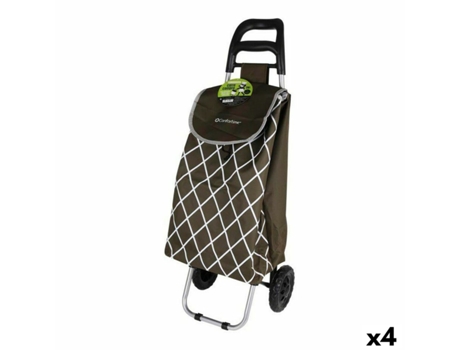Carro de Compra CONFORTIME Squar 95 x 35 x 30 cm (4 Unidades)