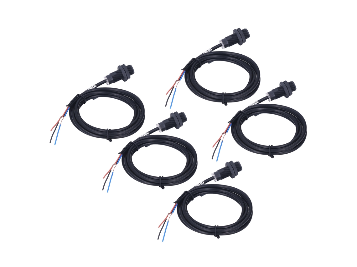 Omni-5 Piezas Sensor Efecto Hall Npn Normalmente Abierto Switch Proximidad 10mm Dc 5‑30v