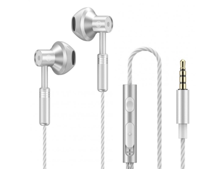 Auriculares Excelente calidad de sonido Auriculares con cable Ruido de baja latencia Diseño ergonómico Tapones para los oídos estéreo con micrófono...