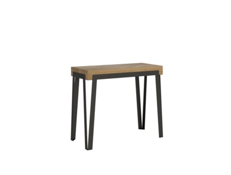 Consolas Rio Extensible hasta 300 cm ITAMOBY (90 x 40 x 77 cm - Paneles de Melamina - Roble Natural)