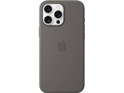 Funda APPLE Silicone Case con MagSafe para iPhone 16 Pro Max (Stone Gray)