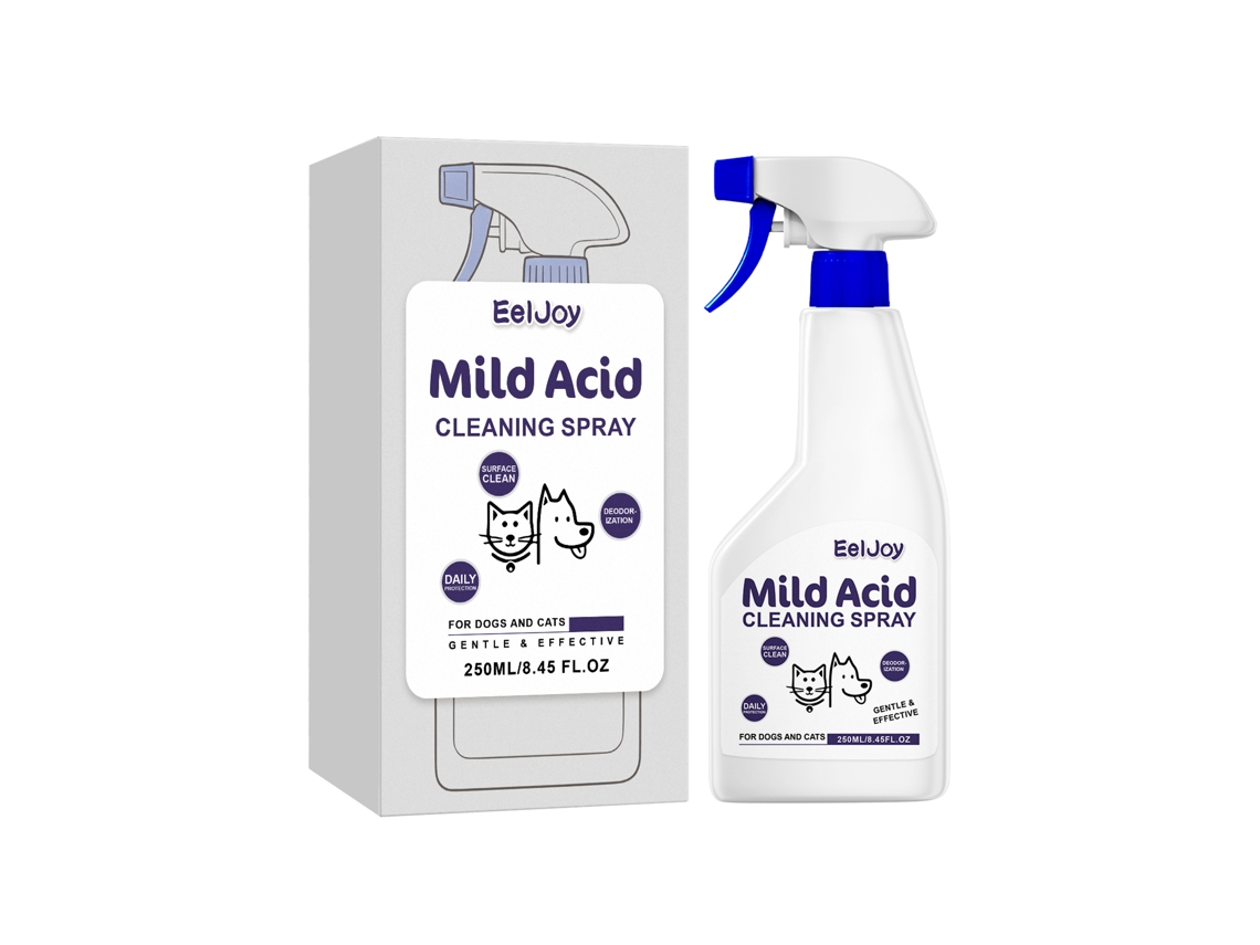 Spray limpiador para mascotas Eeljoy para hidratar patas y pelaje.