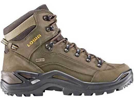 Botas para Hombre LOWA Renegade Goretex Mid Marrón para Montaña (EU 44 1 / 2)