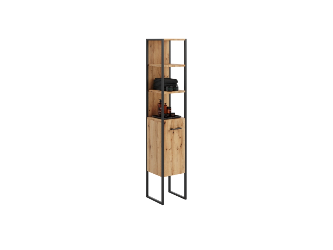 Armario de baño 180 cm estilo loft Kobi AURA