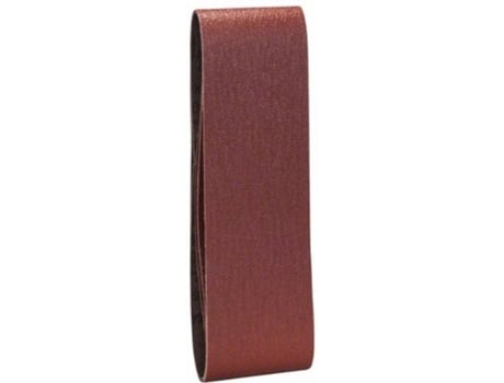 Conjunto de 3 Bandas de Lija BOSCH para Lijadora de Rolos - Qualidade Vermelho G= 60