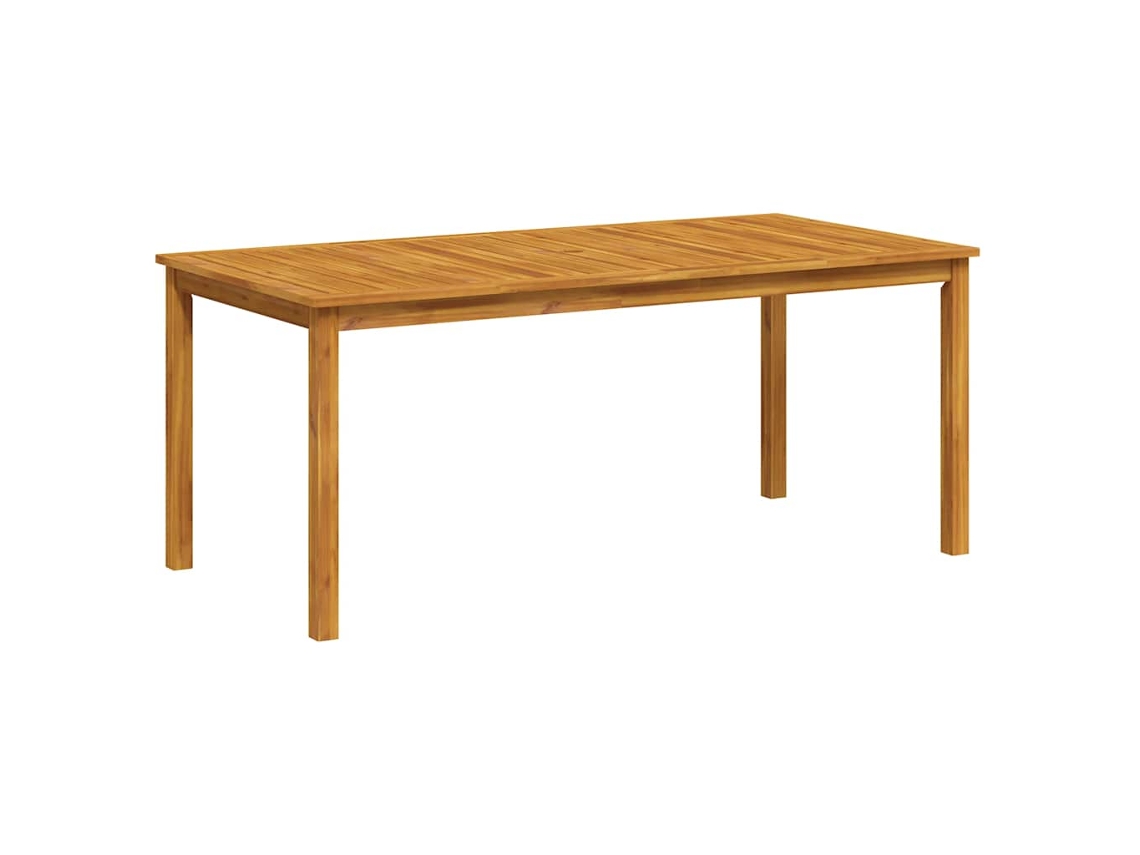 Maison Exclusive - Mesa De Comedor De Jardín Madera Maciza De Acacia 180x90x75 Cm