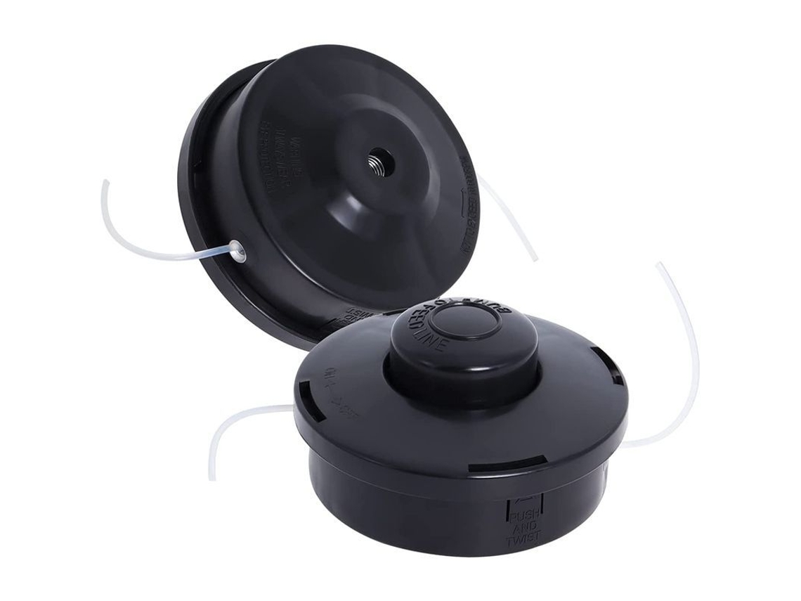 Cabezales de corte universales, bobina para cortacésped de gasolina (2 piezas) Bqv