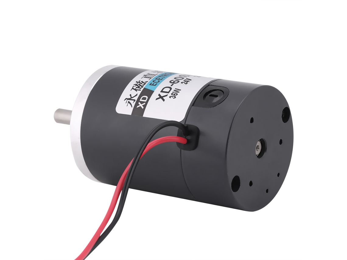 Motor De Cc De Imán Permanente De Alta Velocidad 36w Torque Grande Ajustable Cw/ccw (2000rpm 24v)