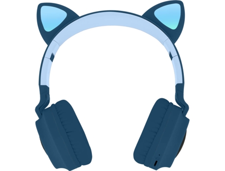 Auriculares Bluetooth AVIZAR KASK-NT-MINOU (On Ear - Noise Cancelling - Azul)