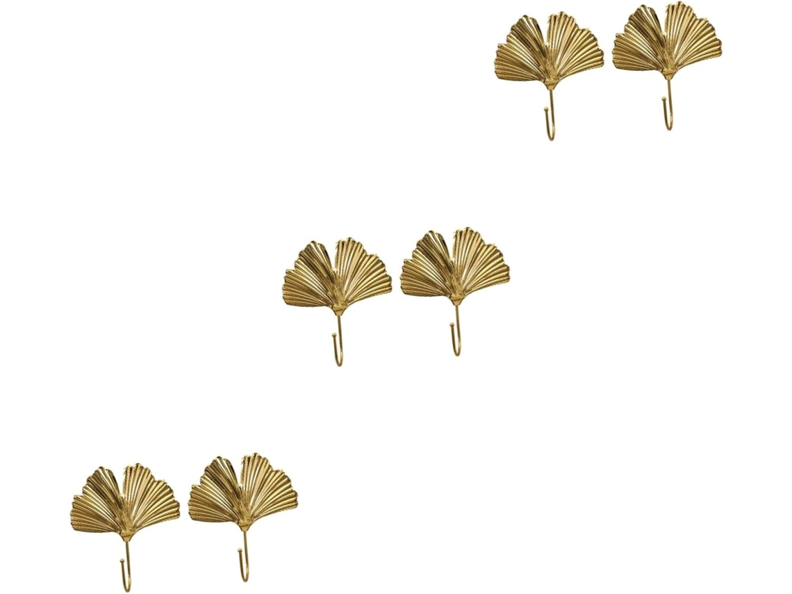 Juego de 3 ganchos decorativos, ganchos decorativos para abrigos, ropa y accesorios, diseño