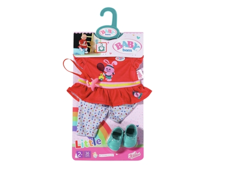 Juego de ropita para muñeca ZAPF red