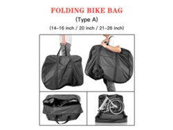 2026-bolsa De Viaje Para Bicicleta Plegable Funda Transporte Portátil Para Bicicleta Plegable De 21-26 Pulgadas