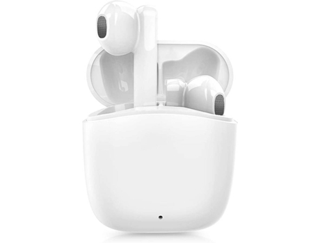 Auriculares Bluetooth True Wireless CHRONUS B10 (In Ear - Micrófono - Noise Cancelling - Blanco)