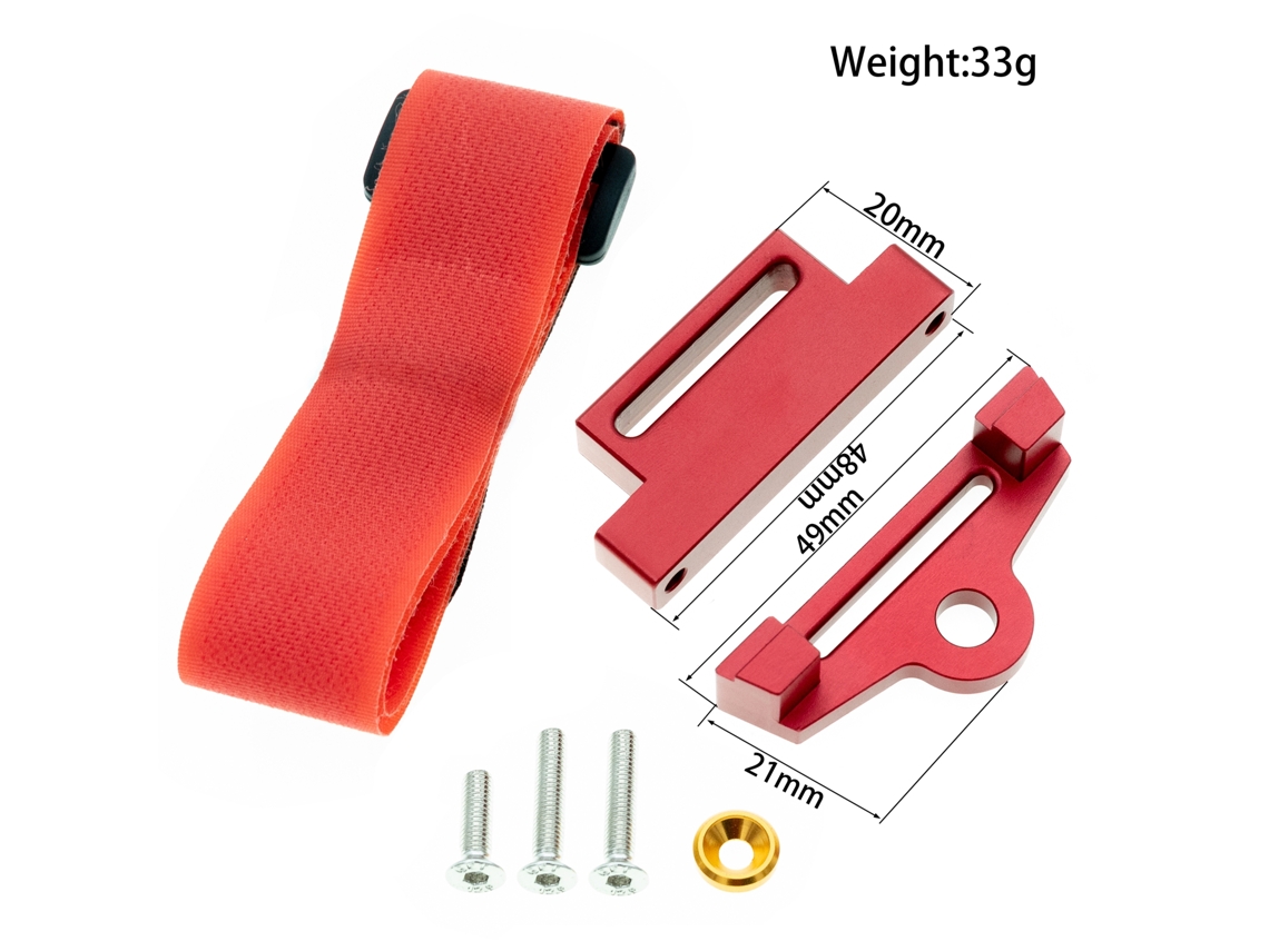 Juego De Soportes De Batería Metálicos De Alta Calidad 3s 4s Para Traxa Slash 2wd, Piezas De Mejora Para Coches De Control Remoto A Escala 1/10