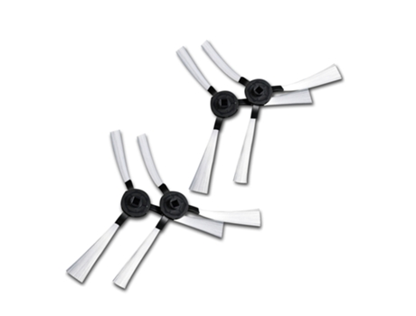 4 unids/lote Robot aspirador Cepillo Lateral para Amibot Prime repuestos de aspiradora robótica Accesorios