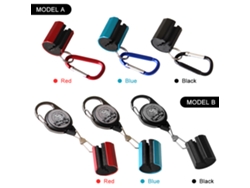 2026rebe-porta Cañas De Pesca Clip Retráctil Con Llavero Accesorios De Pesca Con Mosca Eva