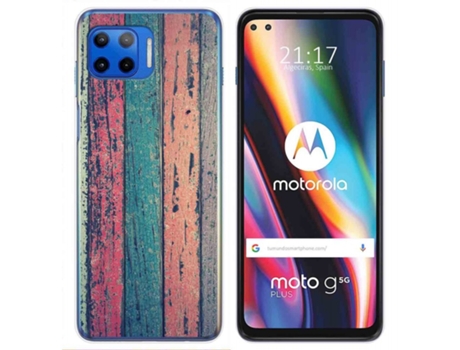 Carcasa Motorola Moto G 5G Plus TUMUNDOSMARTPHONE Dibujos Multicolor