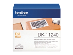 Consumible Original Brother DK11240 Etiquetas precortadas multipropósito grandes (papel térmico)