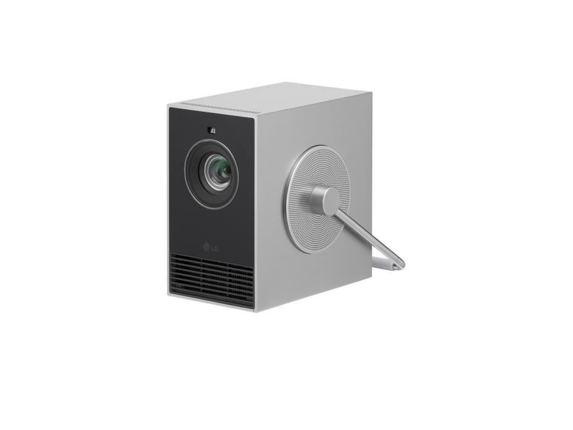 Proyector Láser 4K con 500 Ansi Lúmenes Smart Webos 6.0 Ajuste Keystone Automático. LG