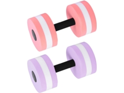 Juego De 2 Mancuernas Flotantes Ligeras De Eva, Accesorios Resistentes Para Fitness Acuático Para Hombres Y Mujeres.