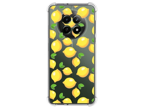 Funda Diseño Limones para Realme 12 5G 12X 5G TUMUNDOSMARTPHONE Silicona Multicolor