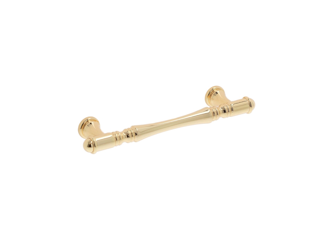 Tirador Para Mueble De Zamac Distancia Entre Ejes 96mm Chapado En Oro Lote De 25