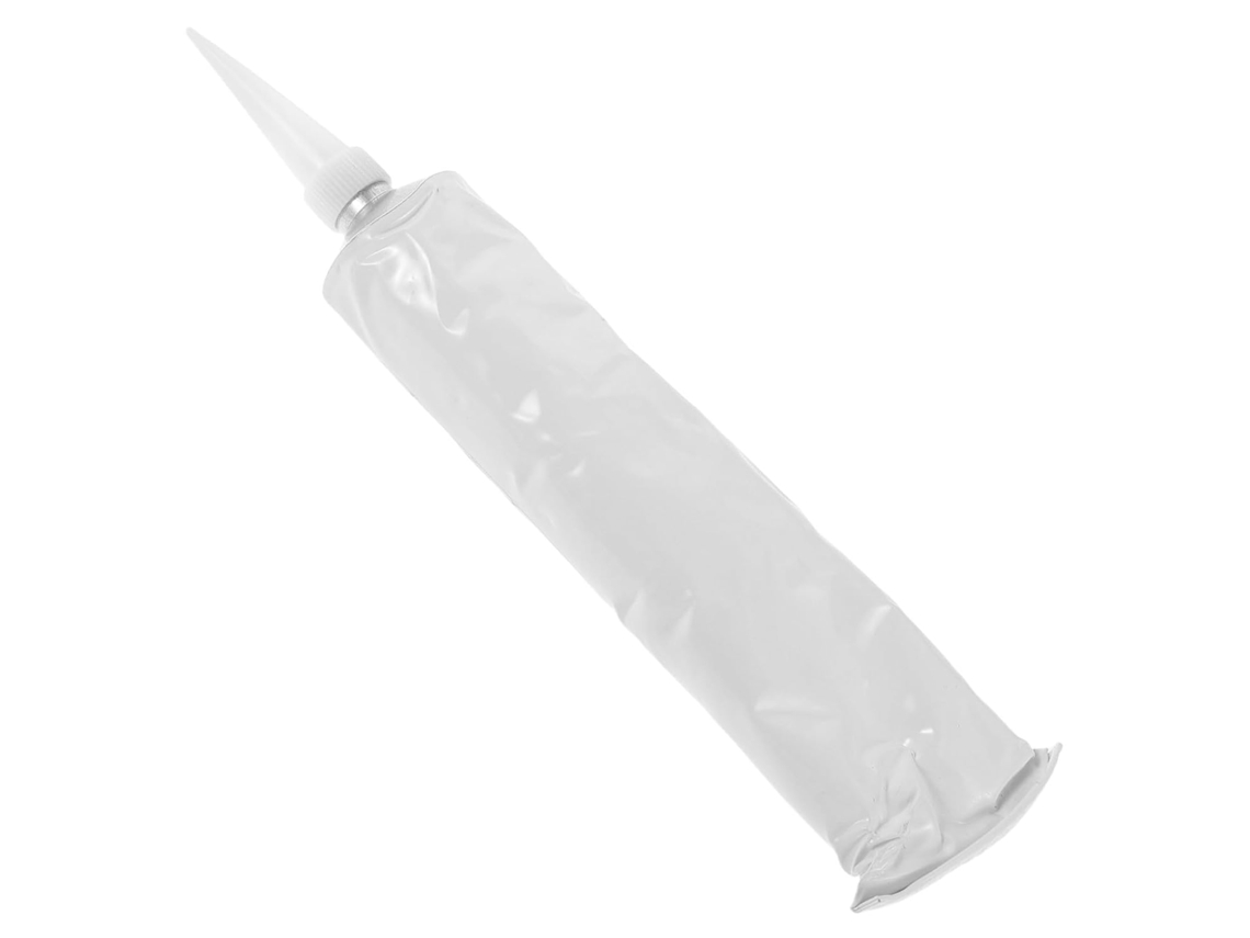 Adhesivo Silicona Industrial Blanco Componentes