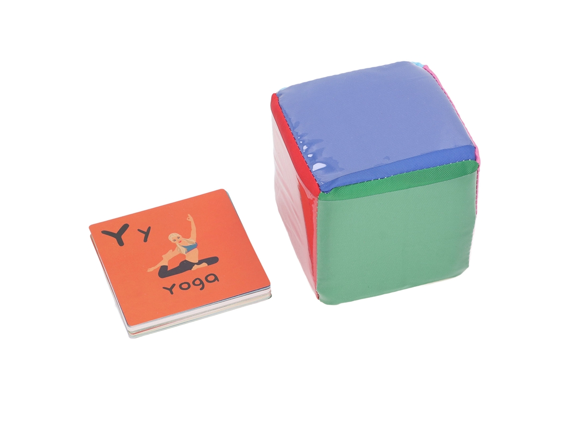 Dados De Juego Blandos De 9,9 Cm Con 6 Bolsillos Para Cartas - Material Didáctico Para Niños (diy)