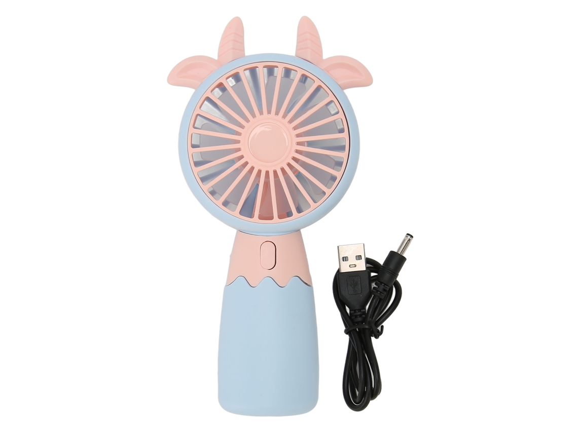 Mini Ventilador Usb Portátil Con Diseño Ergonómico Y Rejilla De 300 Mah Para El Verano.