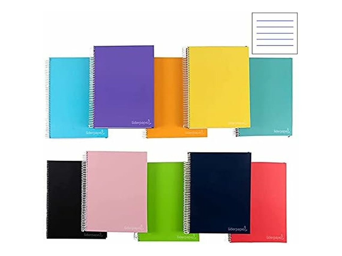 Cuaderno LIDERPAPEL BA02 A4 80 Hojas