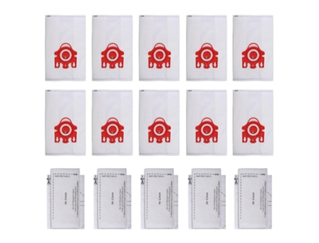 Saco de filtro de aspirador de pó 20x para limpeza de ar miele fjm