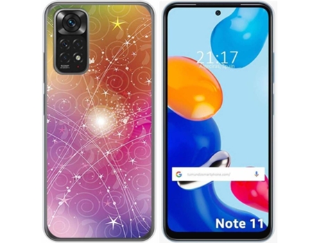 Carcasa Xiaomi Redmi Note 11 TUMUNDOSMARTPHONE Dibujos Abstracto Multicolor
