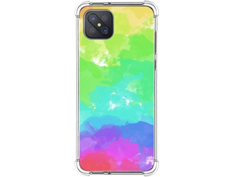 Carcasa Oppo Reno 4Z 5G TUMUNDOSMARTPHONE Acuarela 03