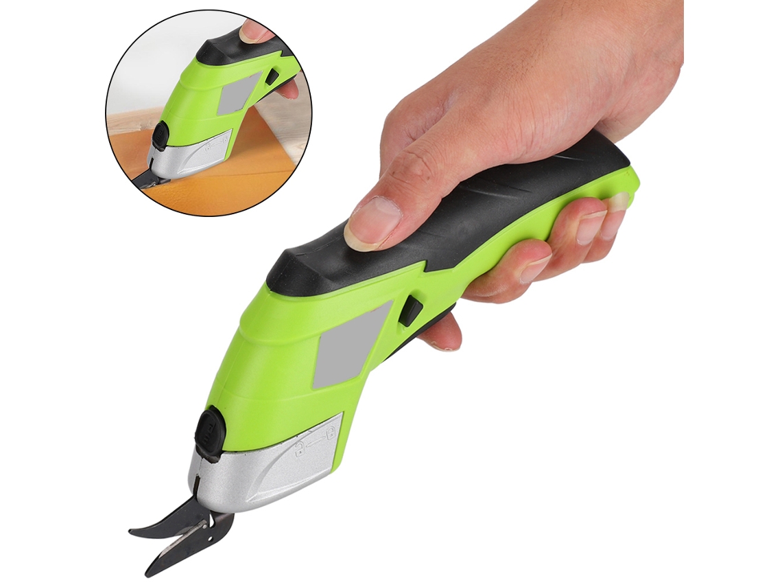 Tijeras Eléctricas Portátiles Recargables Para Cortar Telas, Papel Y Cuero.