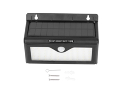 Lámpara Solar De Pared De 46 Led Con Sensor Infrarrojo, Resistente Al Agua (ip64), Para Uso En Jardín/calle.