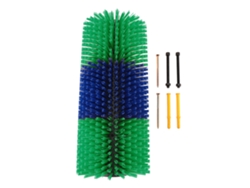 Cepillo Rascador De 435 Mm Para Ganado (caballos, Bueyes, Ovejas) - Alivia El Picor - Masaje - Verde