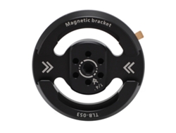 Adaptador Magnético Para Trípode De Teléfono Con Hilo 1/4 Pulgada Forma Circular