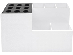 Estante Blanco Antideslizante Para Guardar Tijeras, Organizador Ultraligero Para Herramientas De Peluquería.