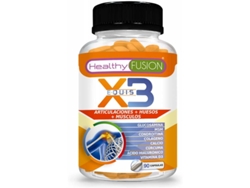 Complemento Alimentar HEALTHY FUSION Saudável fusão X3 açafrão com glucosamina, condroitina e colágeno | Poderoso Antiinflamatório e Analgésico Natural | Eliminar Dores Musculares | Artic