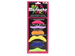 Bigotes Falsos Autoadhesivos Coloridos Para Fiesta De Navidad Halloween